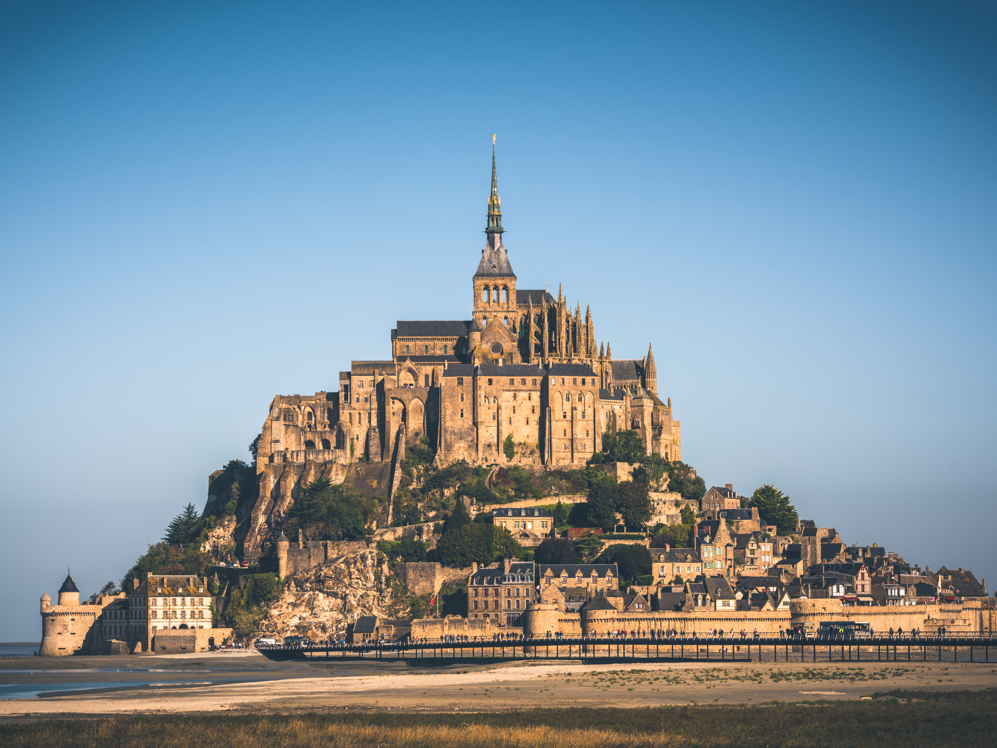 Visit Mont Saint-Michel Abbey Guided Tour Private Village and Abbey